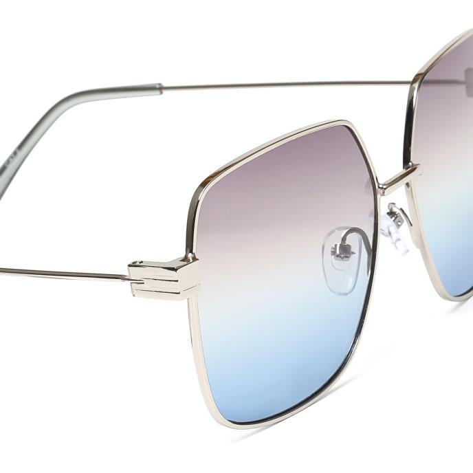 totes® Mens Rectangular Sunglasses Silver Extra Image 3